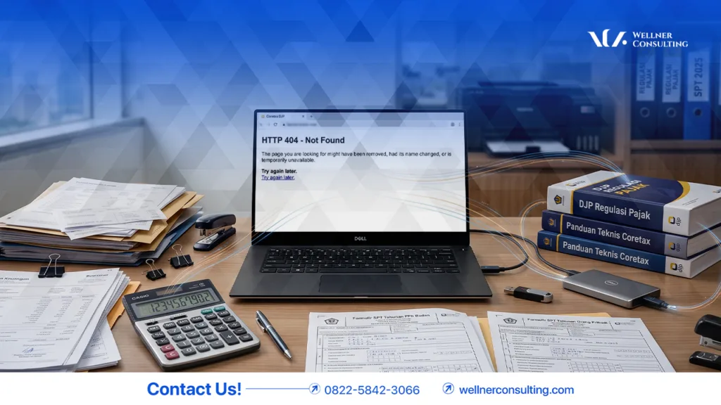 EROR 404 di Coretax Bisa Hambat Lapor SPT, Ini Cara Mengatasinya!